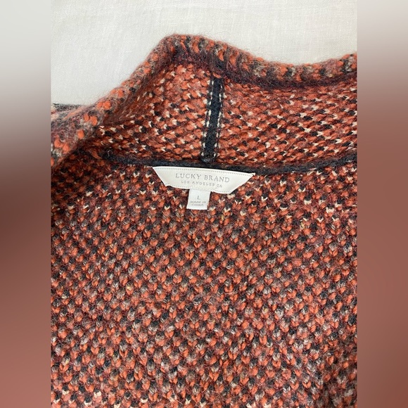 Lucky Brand Boho Open Cardigan Sweater - Picture 13 of 13